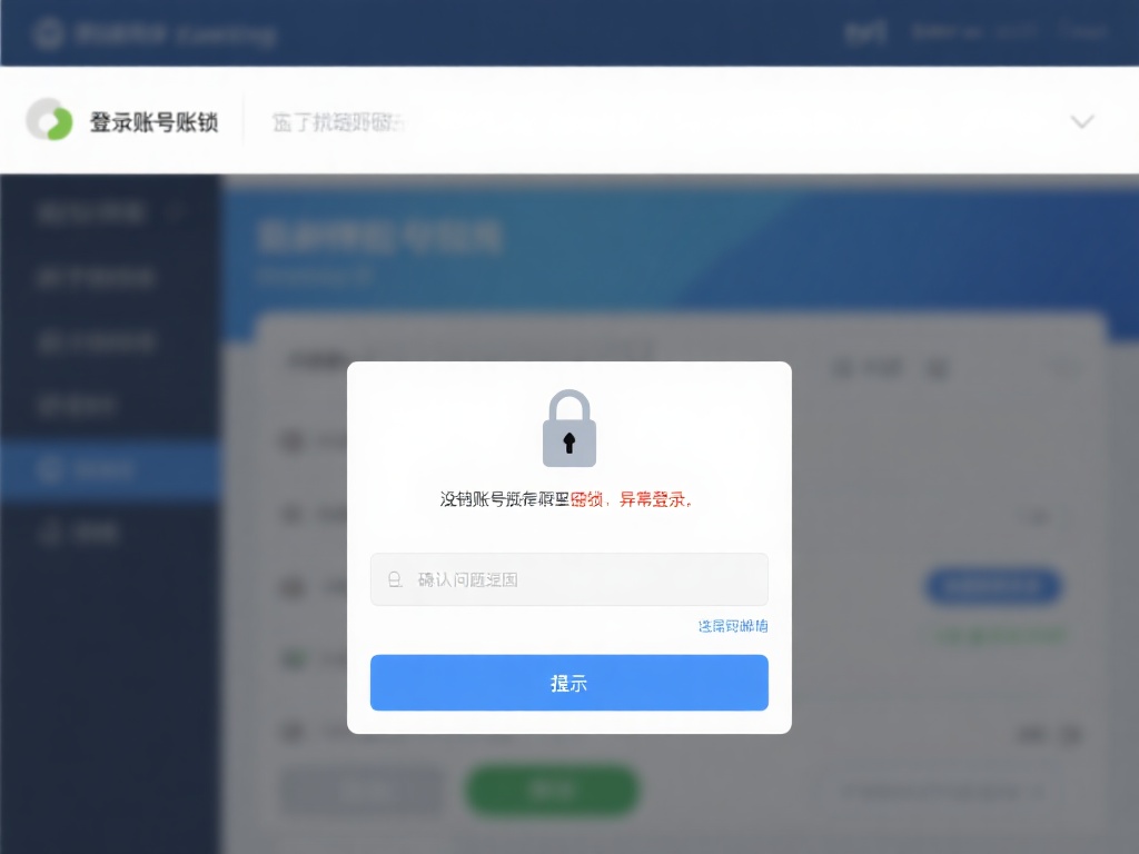 登录时如果发现账号被锁定，系统通常会提示具体原因，